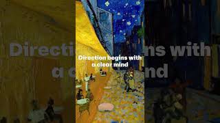 Direction is born in a clear mind 🧘♀️