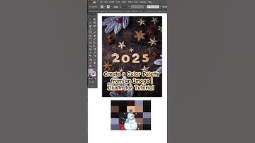 Create a Color Palette from an Image Illustrator Tutorial | Design Trends 2025