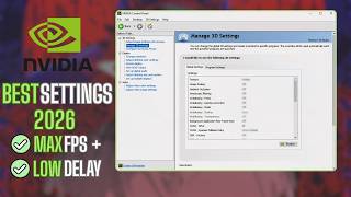 Information Best Nvidia Control Panel Settings For Gaming 2026 (Boost FPS & Low Delay) Update