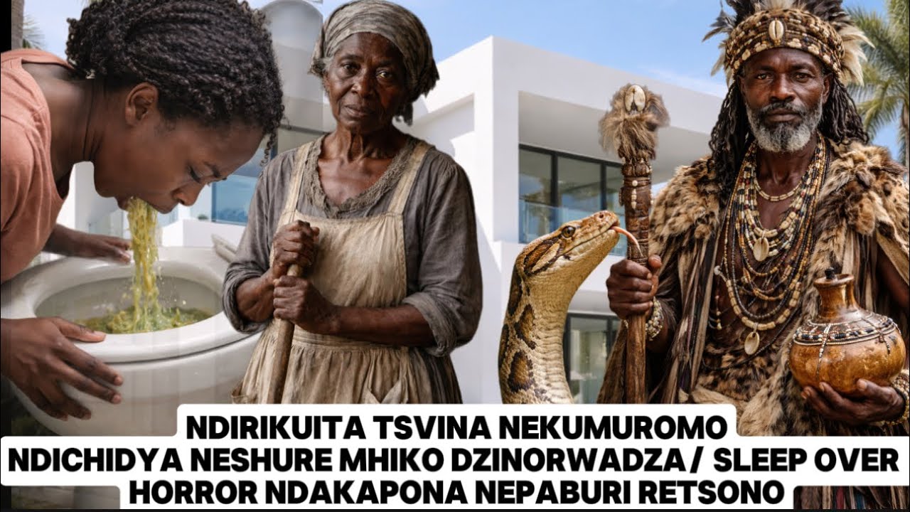 NDIRIKUITA TSVINA NEKUMUROMO NDICHIDYA NESHURE / SLEEP OVER HORROR NDAKAPONA NEPABURI RETSONO