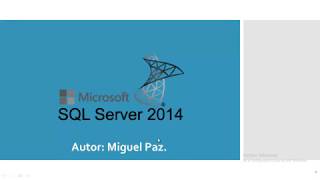 SQL SERVER 2014 - VÍDEO 5 - ACTUALIZAR REGISTROS (UPDATE)