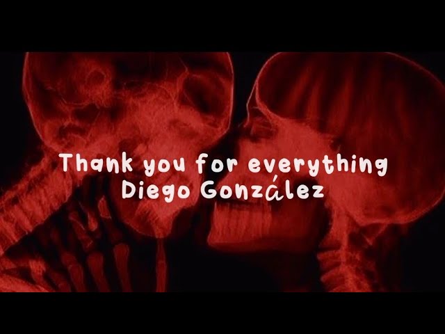 Diego González - Thank you everything {legendado} ★ class=