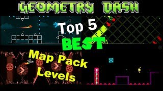 Geometry Dash: Top 5 Best Map Pack Levels