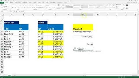 Học Excel Cơ Bản   100 Hướng dẫn kết hợp SUMIF và VLOOKUP