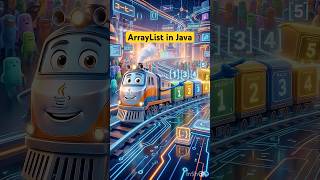 Meet the Java ArrayList Train! 🚂💻#java #shorts
