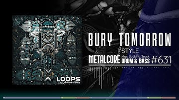 Metalcore Backing Track / Drum And Bass / Bury Tomorrow Style / 180 bpm Jam in C Minor