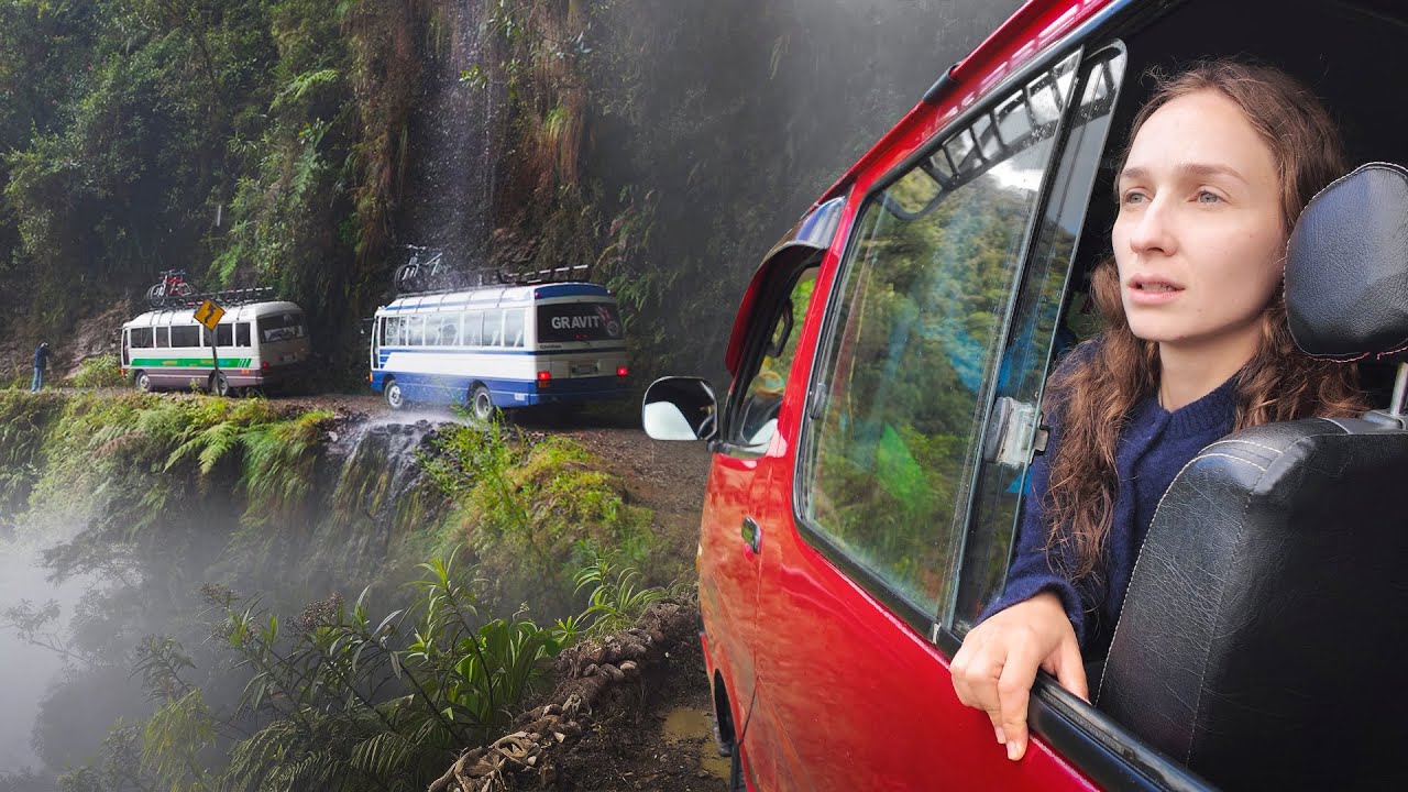 MANEJÉ EN LA CARRETERA MÁS PELIGROSA DEL MUNDO | BOLIVIA 🇧🇴