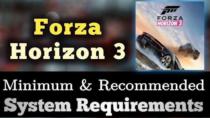 forza horizon 1 pc system requirements/game hub youtub channel 