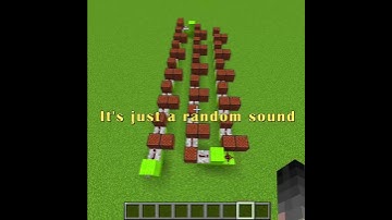 Minecraft Note Blocks Sound #Shorts