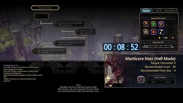 Manticore Nest (Hell Mode) Bowmaster Pov | Dragon Nest SEA Classic