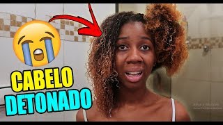 MEU CABELO ESTÁ PODRE!!!