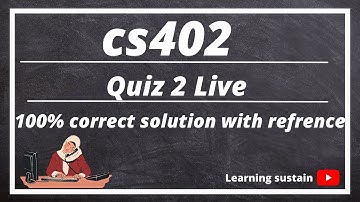 cs402 quiz 2 2022 l cs402 quiz 2 solved 2022 l cs402 quiz 2 solution 2022 theory of automata
