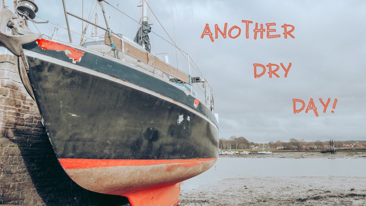 DRYING OUT ON THE WALL - Getting ready for THE TRIP! | SAILING WAYZGOOSE WARRIOR Ep 11