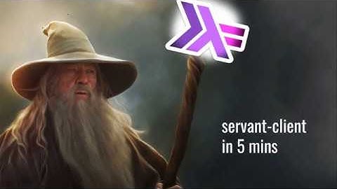haskell servant client in 5 min