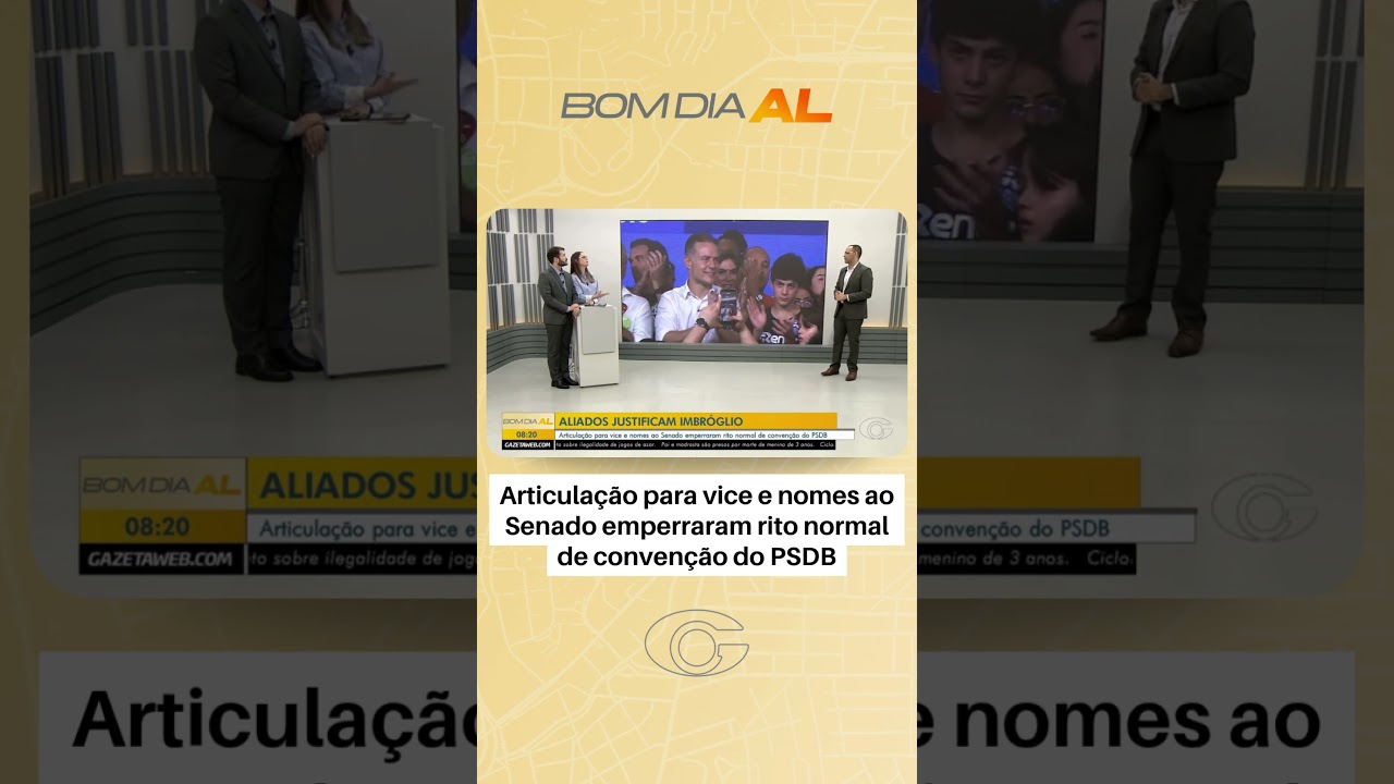 Articulação para vice e nomes ao Senado emperraram rito normal de convenção do PSDB