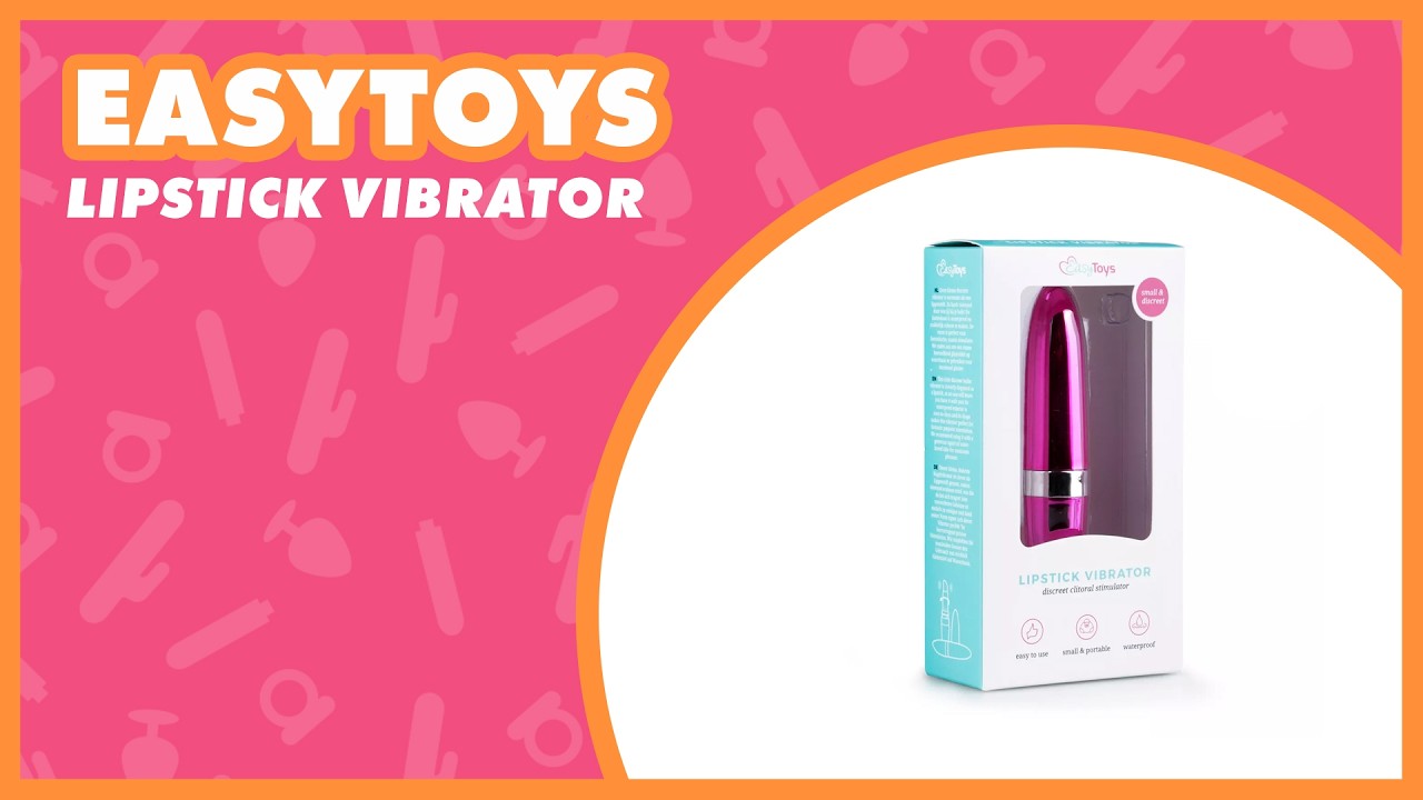 EasyToys Lipstick Vibrator💄| Compact & Discreet Power 💗 EasyToys