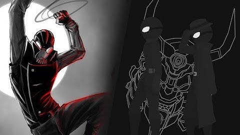 Spider-Man Noir [Speed Making] Pivot Animator | Spiderman Into The Spider-Verse