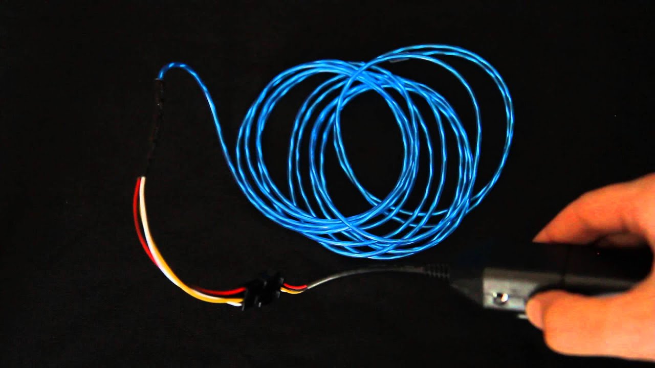 El Chasing Wire with adjustable speed and direction controller YouTube