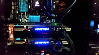 M5a99x Evo R2.0 + FX 9370 + 16g Hyperx + 2 GTX 970