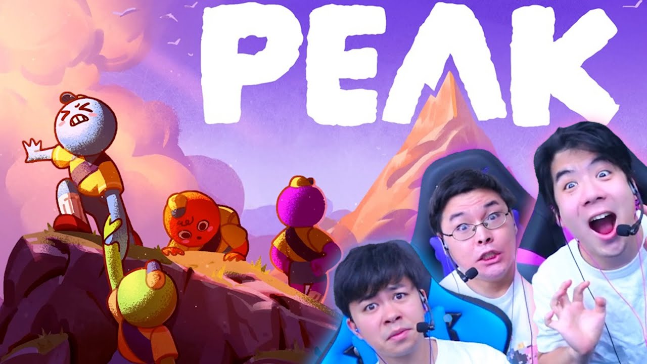 山の頂上を協力して登り続けるゲーム【PEAK】