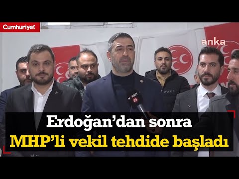 MHP'li vekil böyle tehdit etti: 'Biz istemezsek broşür bile dağıtamazsınız!'