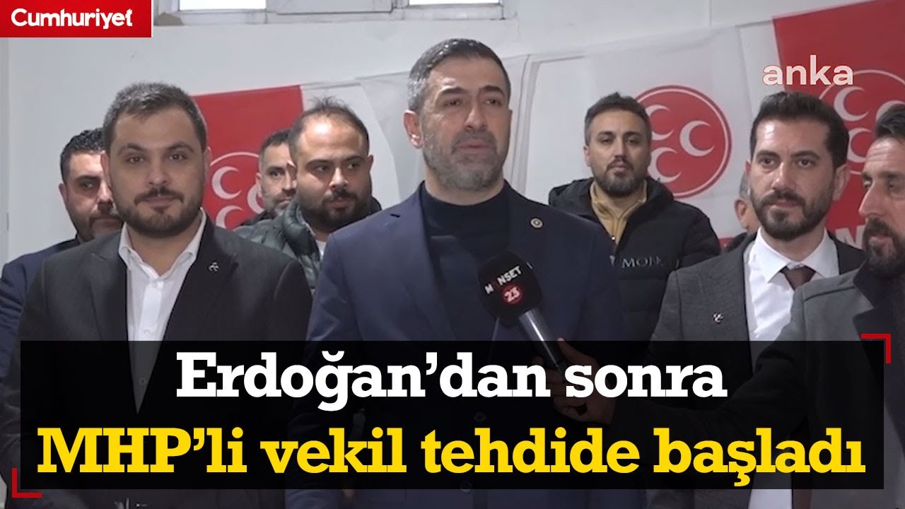 MHP'li vekil böyle tehdit etti: 'Biz istemezsek broşür bile dağıtamazsınız!'