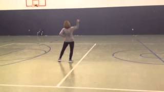Cougarette tryout routine 2013: Counts