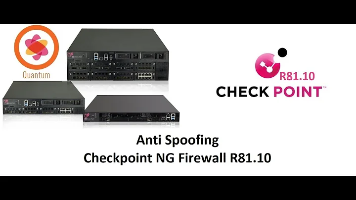 10. IP Spoofing Explained || Anti Spoofing Configuration || Checkpoint NG Firewall R81.10