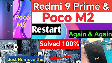 Poco M2 Restart Again & Again // Redmi 9 Prime Boot Restart Solution// Restart Solve Redmi All Model