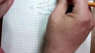 10.6 Geometry - Segment Relationships of Circles - Example 2