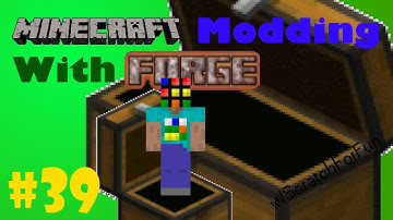 Minecraft Modding With Forge 1.5.1 Episode 39 - Custom Chest :: Part 1 :: Creating The GUI!