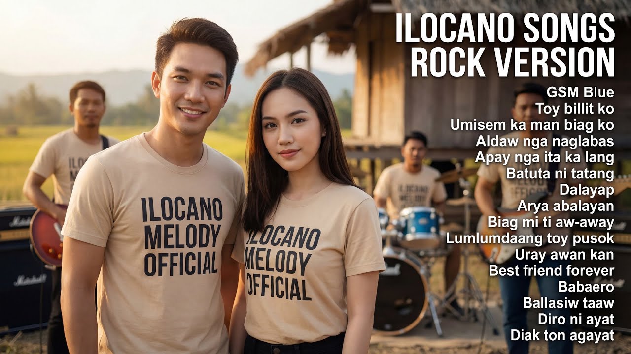 Ilocano songs rock version - Ilocano Melody Official song covers collection 🎶