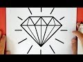 COMMENT DESSINER UN DIAMANT TUMBLR