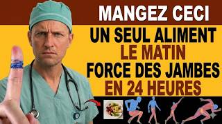 Seniors : mangez ceci le matin pour stopper la perte musculaire des jambes