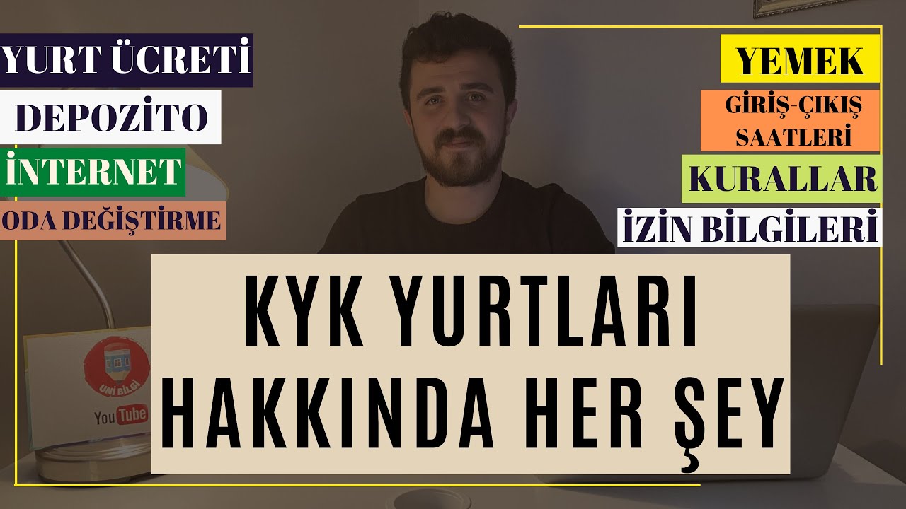 19 Maddede Kyk Yurtlari Hakkinda Her Sey Ucret Depozito Izin Yemek Odalar Youtube