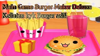 Main Burger Maker Deluxe | Burger nya kyk Burger asli! 🍔 screenshot 4