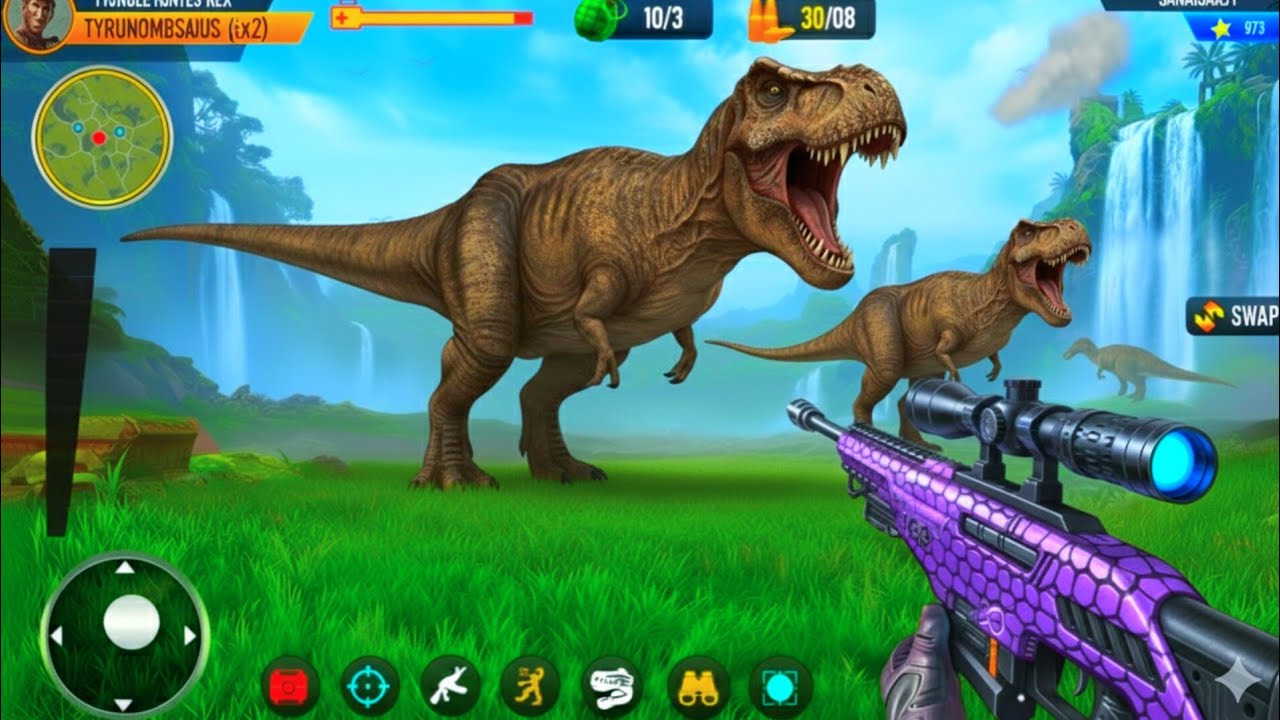 Wild Animal Hunter 3D: Epic Dinosaur Hunting Adventure 🦖|New 2026 Update Gameplay #9 