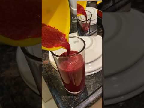 عصير البنجر طريقه مكتوبه 