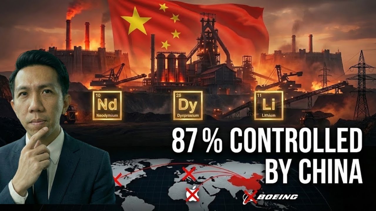 How China's MINERAL Monopoly Could KILL Tesla, Apple, Boeing