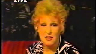 Bette Midler - Interview &quot;live&quot; from Jones Beach