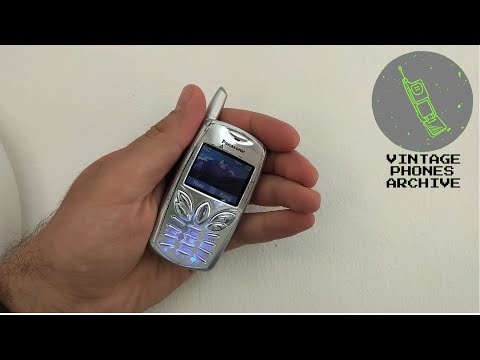Panasonic EB-G50 One of the smallest mobile phones, menu