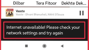 How To Fix Internet Unavailable Please check settings & Try Again Problem Solve in Gaana Account