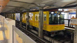 【4K60fps】東京メトロ銀座線 1000系 @青山一丁目駅