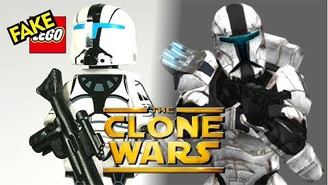 Unofficial Lego New Clone Commandos Aiwha Clone Wars custom Minifigure Pogo PG 2028