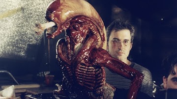 ALIEN 3 Bambi Burster Test Unfinished Rod Puppet