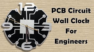 3D Design Wall Clock | Circuit Design | EESHA TV