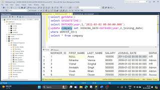 SQL Server Date Functions. Session 14 Profile