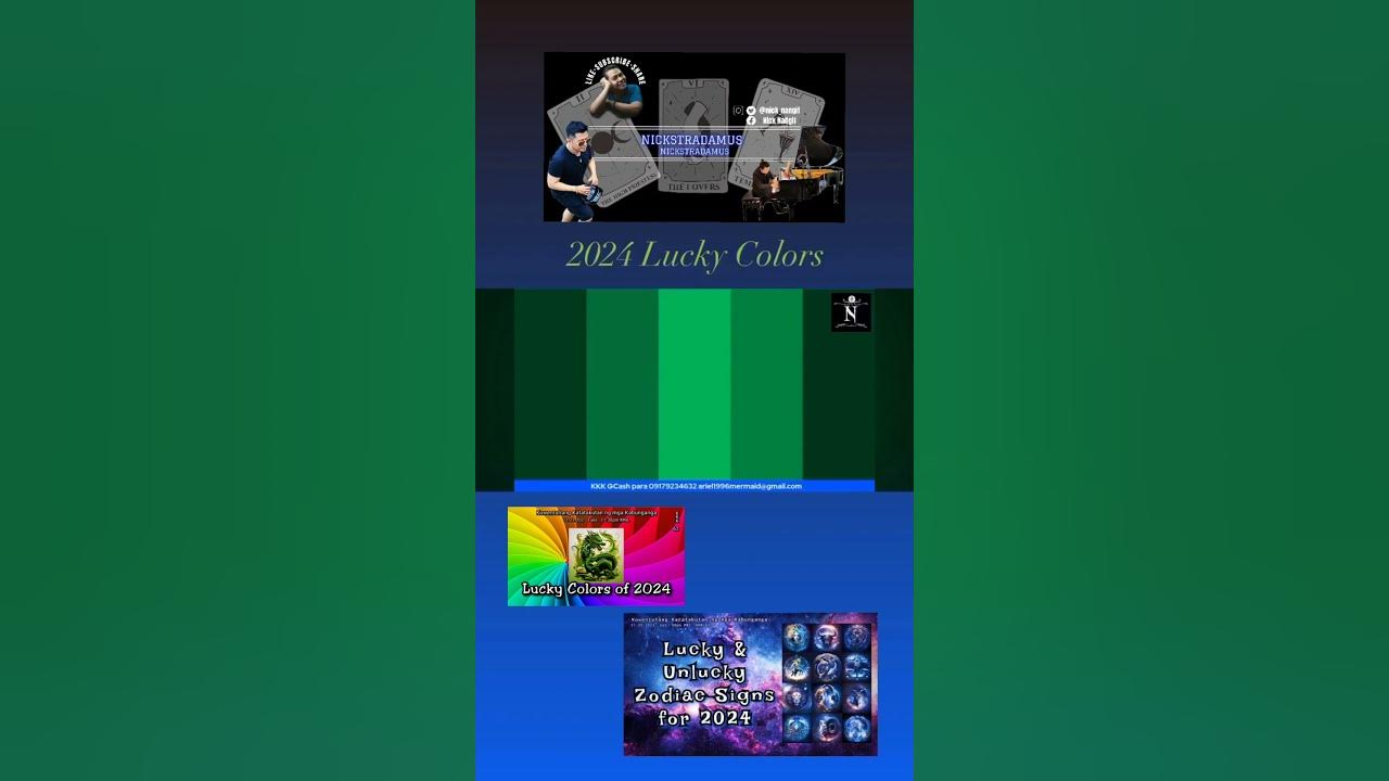 Lucky Colors of 2025 YouTube
