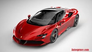 2021 Ferrari Sf90 Stradale Customized - Sound, Interior And Exterior Red