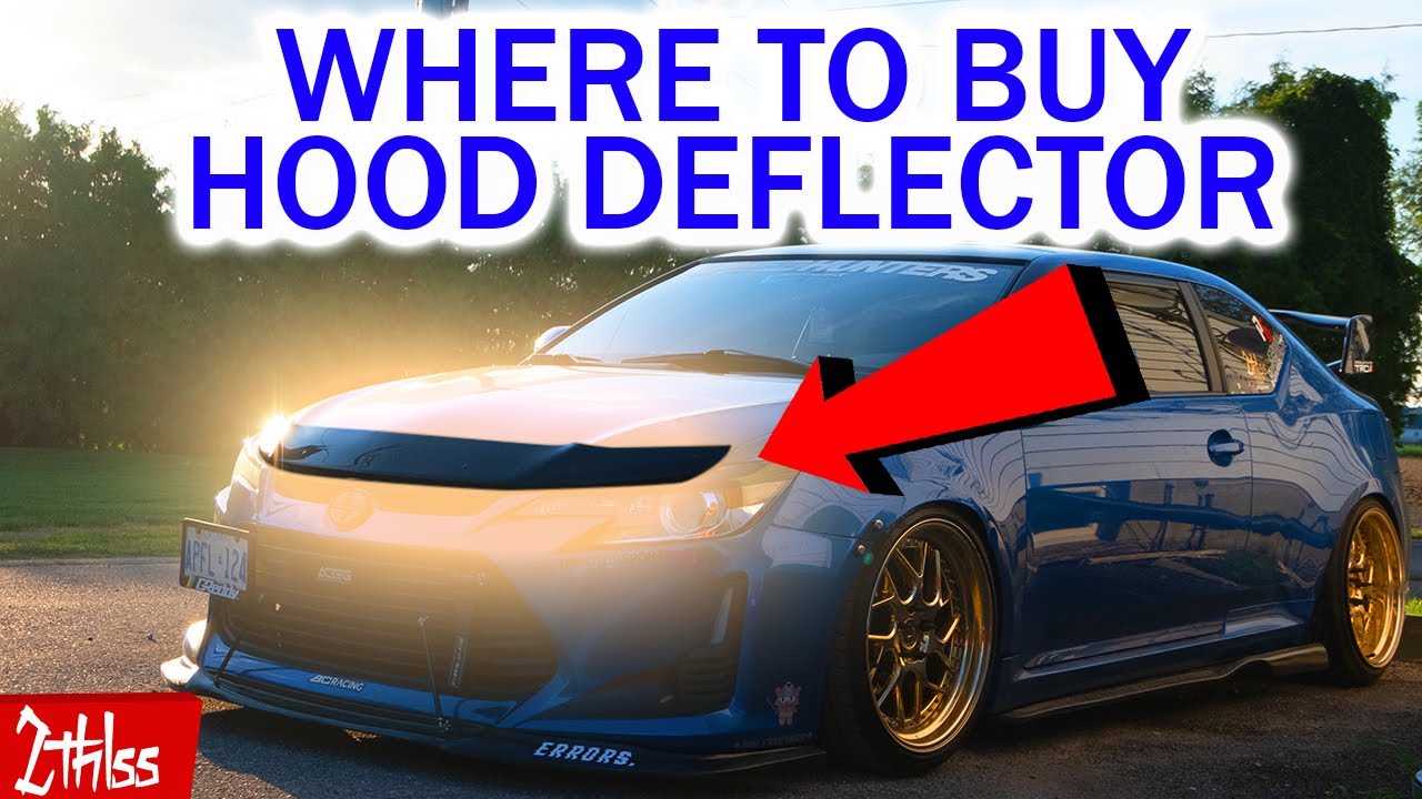 WHERE TO BUY SCION TC HOOD BUG DEFLECTOR / WIND DEFLECTOR / BRA for